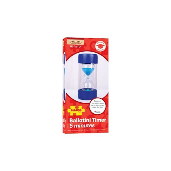 Bigjigs Ballotini 5 minutters timer