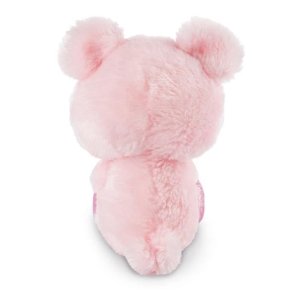 Nici plysch Glubschis junior gris 15 cm plysch rosa