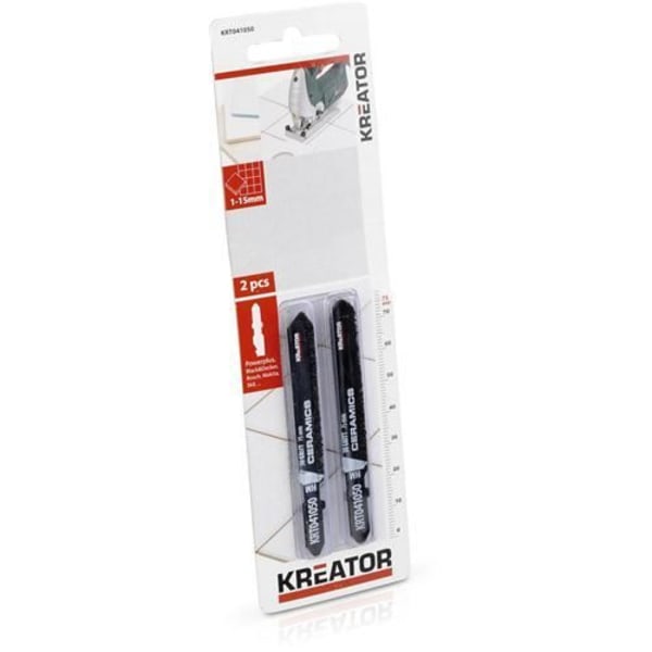 HM keramiska blad 75 mm för Kreator-KRT041050 sticksåg