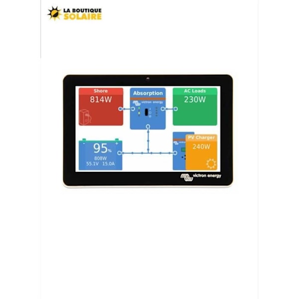 Forbundet skærm - Victron Energy - GX Touch 70 - Cerbo GX kompatibel - 7 tommer - Touch interface