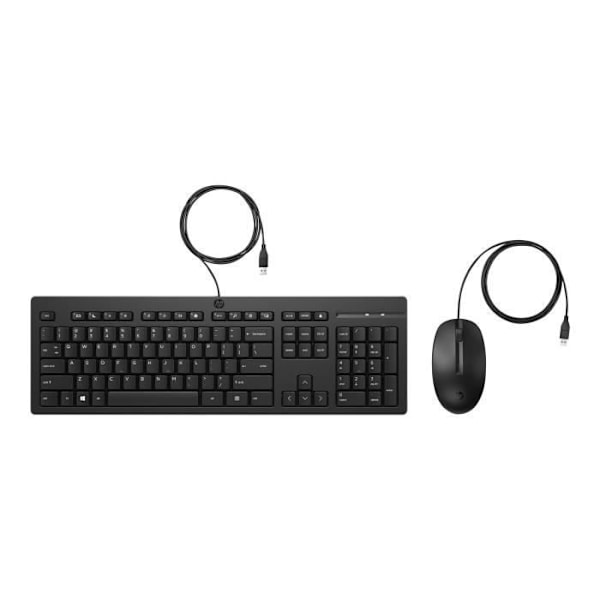 - HP Inc. -HP 225 - Näppäimistö ja hiiri - USB - QWERTY - Englanti - HP 34 - Elite Mobile Thin Client mt645 G7