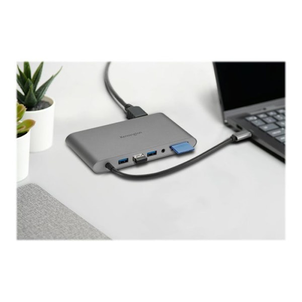 USB-hub - Kensington - K33853WW - USB-C - 10 Gbit/s - Kompatibel MicroSD