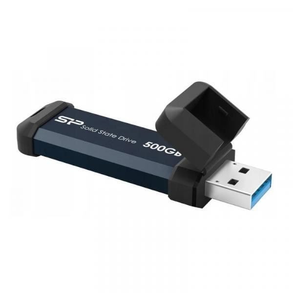 Merkki Silicon Power -malli SP500GBUF3S60V1B Kapasiteetti - 500 Gt Liitäntä - USB 3.2 Gen 2 (taaksepäin yhteensopiva: USB 3.1 Gen 2,