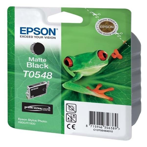 EPSON Pack of 1 Patruuna T0548 - Mattamusta - Vakio 13ml