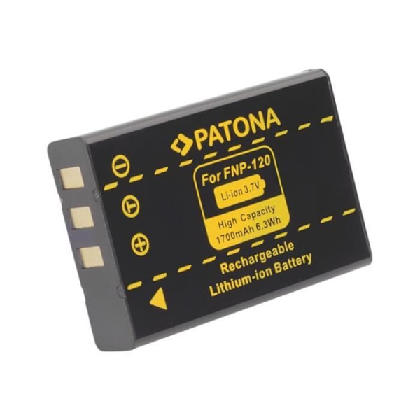 PATONA 1700mAh Li-Ion kamerabatteri til Fujifilm FinePix F10, F10 Zoom, F11, F11 Zoom, M603, M603 Zoom