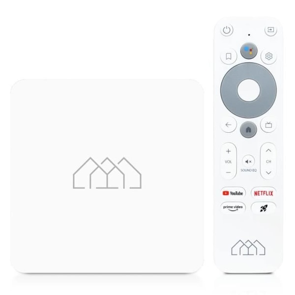 Homatics Chromecast Sisäänrakennettu 4K-mediasoitin Android 11 Box R Lite