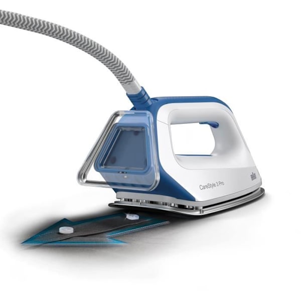 BRAUN IS3157BL - Carestyle 3 dampgenerator - 6,8 bar Vitt, grått och blått
