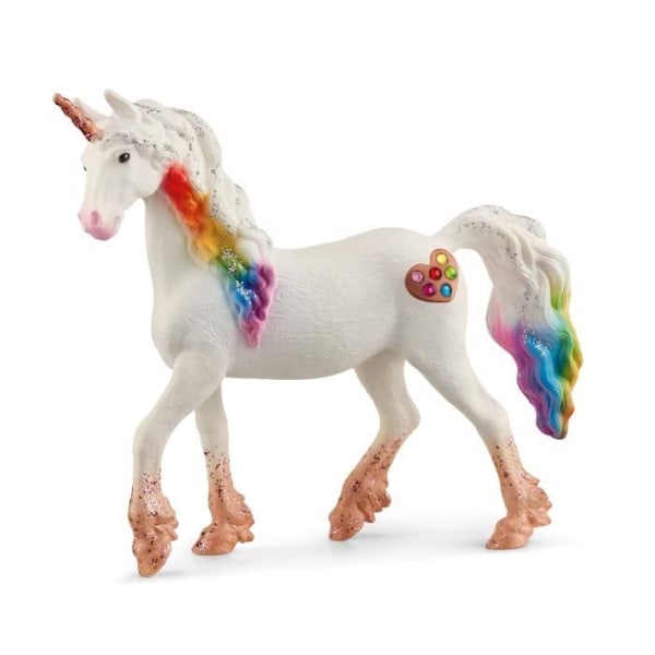 Figur - SCHLEICH - Regnbue-enhjørning, kvinde - bayala®-serien