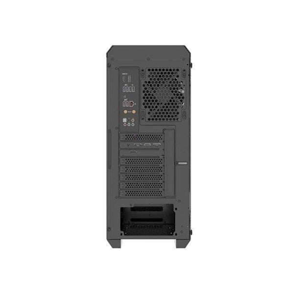 NATEC GENESIS CASE MIDI TOWER IRID 505F IKKUNALLA - NPC-1997 musta