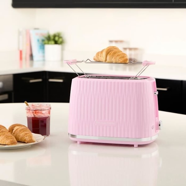 Brødrister - RUSSELL HOBBS - EDEN - 800 W - 2 skiver - Hindbær Lila