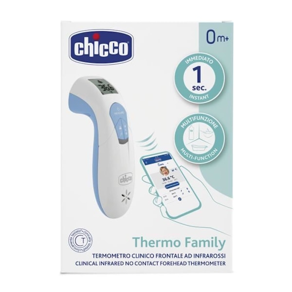 Chicco Thermo Family Multifunktion Infrarød Termometer 1 enhed