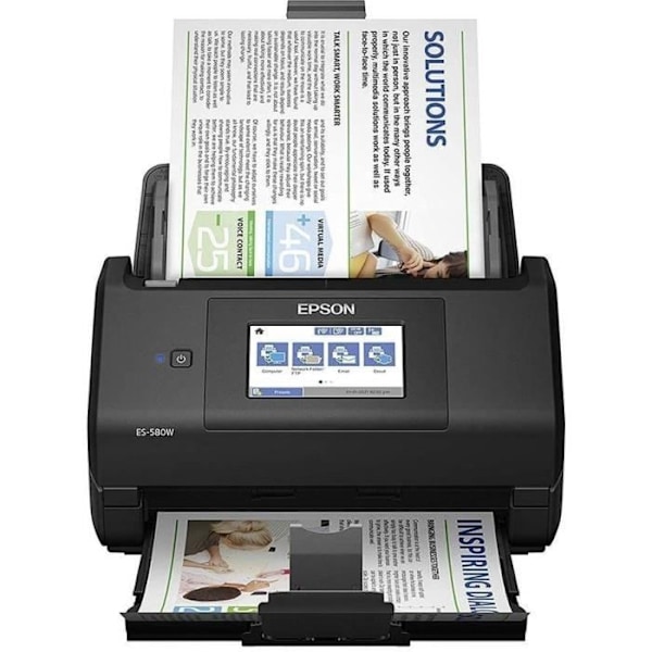 EPSON ES-580W Office Document Scanner - Automatisk dupleks - 600 Dpi - Wi-Fi Direct