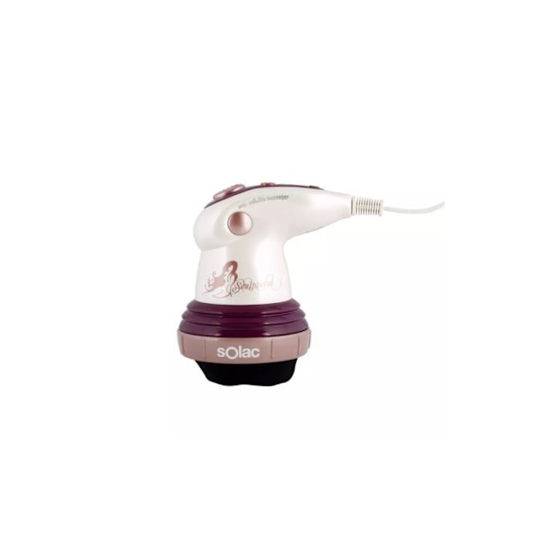 Massagemaskine - Taurus - 5 Udskiftelige Hoveder - Rosa - Hvid - Triple Handling