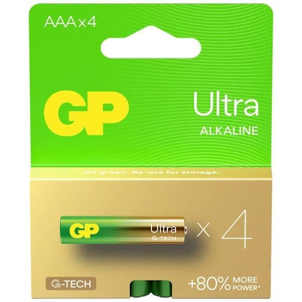 GP Paristot GPULT24A255C4 Alkali LR3 (AAA) paristo 1,5 V 4 kpl