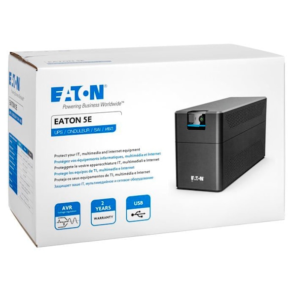 Invertteri - EATON - 5E Gen2 - 1200 VA / 660 W - Sähkökatkossuoja