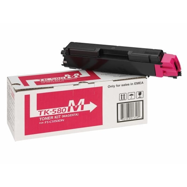 Kyocera Fineceramics GmbH - TK-580M - Farve: Sort