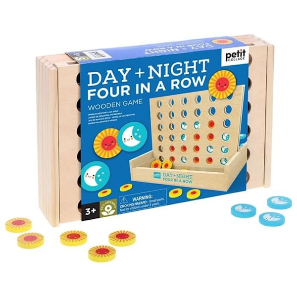 Puu peli - Pieni Kollaasi - 4 Riviin - Aurinko ja Kuu - FSC