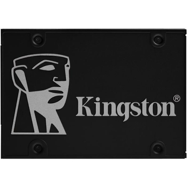 KINGSTON KC600 SSD-asema - Salattu - 1 Tt - Sisäinen - 2,5" - SATA 6Gb/s - AES 256 bittiä - Itsesalaava asema