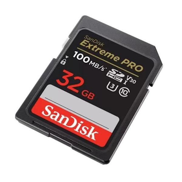 Sandisk Extreme Pro 32GB SDHC 100MB/S 90MB/S UHS-I V30 SDHC -muistikortti