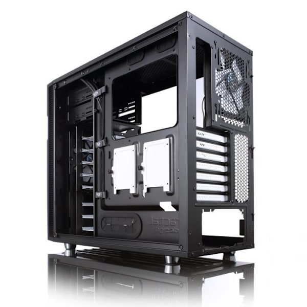 FRACTAL DESIGN Define R5 PC CASE - Medium Tower - Sort - ATX-format (FD-CA-DEF-R5-BK)