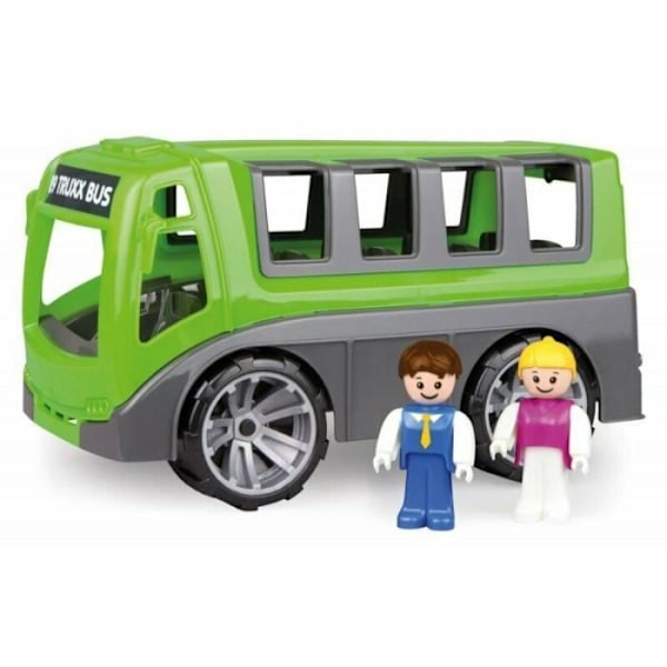 Bus - Lena - Truxx junior - 28 x 16 cm - Grå/Grøn - 3-delt Grågrön