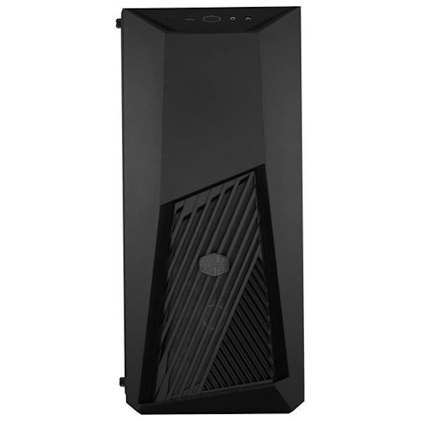 Cooler Master MasterBox K501L - Mid-tower ATX PC-taske med vinklet ventilation, rød LED-belysning, sidepanel