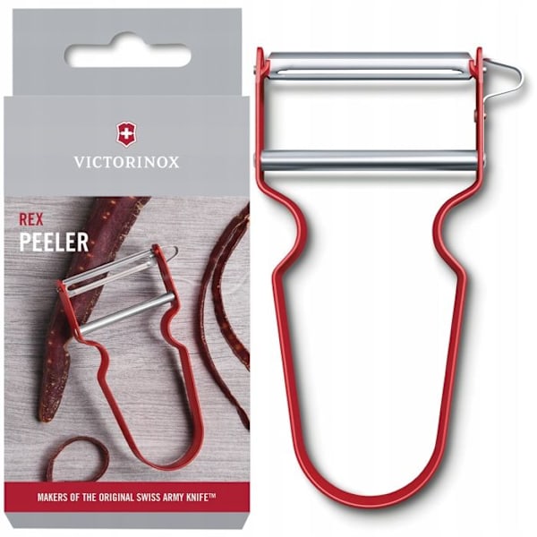 Multifunktionskniv - Victorinox multifunktionsknivtilbehør - 6.0900.1 - REX PELADOR ALUMINIO, ROJO