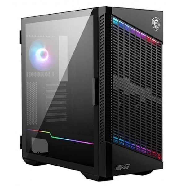 PC-taske - MSI - MPG VELOX 100P AIRFLOW - Sort (306-7G18P23-809) Sort
