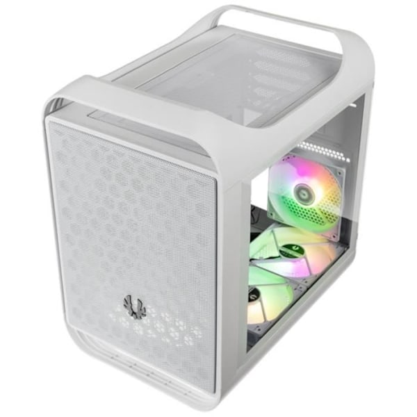 BITFENIX Prodigy M 2022 ARGB (Hvid) - Etui uden strømforsyning - Minitårn - M-ATX-format