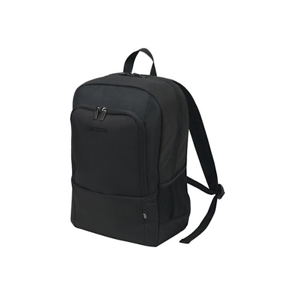 DICOTA-reppu ECO BASE-reppu musta kannettavalle tietokoneelle 15"-17,3" 24L polyesteri elinikäinen takuu D30913-RPET