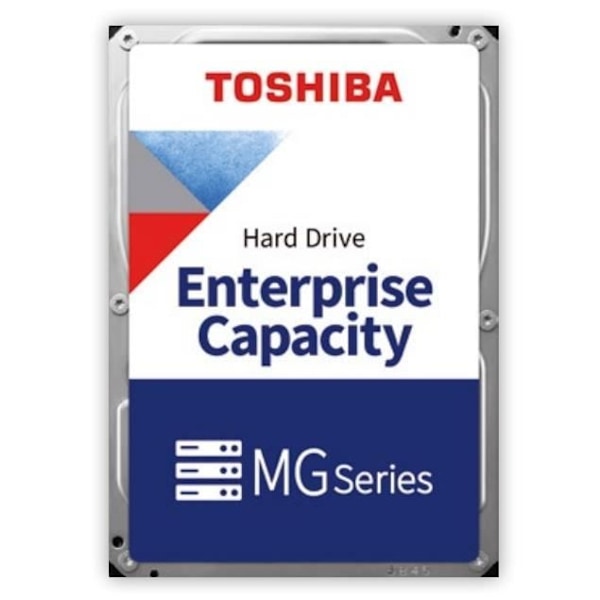 Kiintolevy - TOSHIBA - E-Capcity - 20 TB - 3,5 tuumaa - SATA 6Gbit/s - 7200 RPM