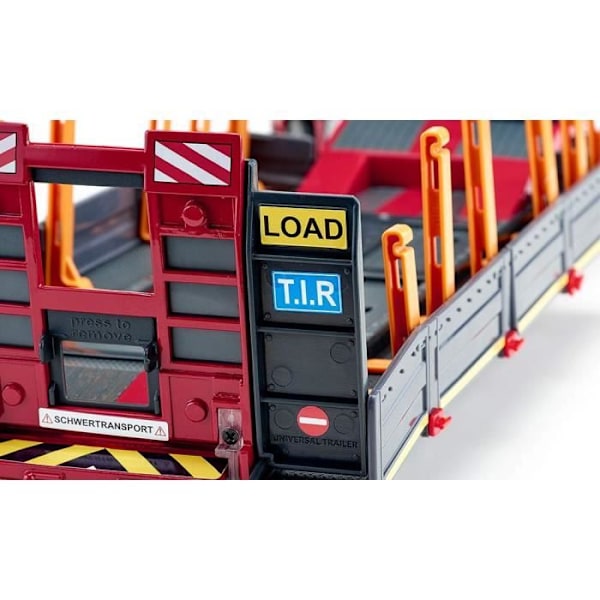 SIKU 6714 - KVM SWITCH - Tilbehør til CONTROL Tieflader og Zugmaschine bilmodel, , Sort
