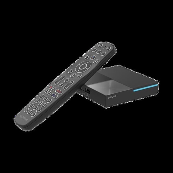 Box Android TV 4K - STRONG - LEAP-S3 PRO - Chromecast - Google Röstassistent - Wifi 6 - 32Go Svart