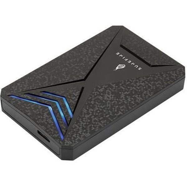 HDD USB 3.2 JA C GAMING 2TE BLACK SUREFIRE