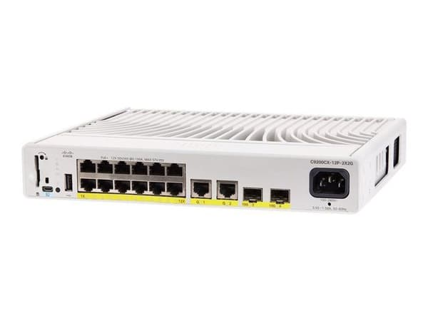 Cisco C9200CX-12P-2X2G-A Switchar