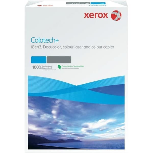 Ramett av papper - XEROX - Colotech+ - A4 - 120 g/m² - 500 ark Kritvit