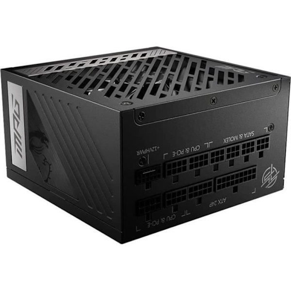 Strømforsyningsenhed - MSI - MPG A850G PCIE5 - 850V - 50~60 Hz