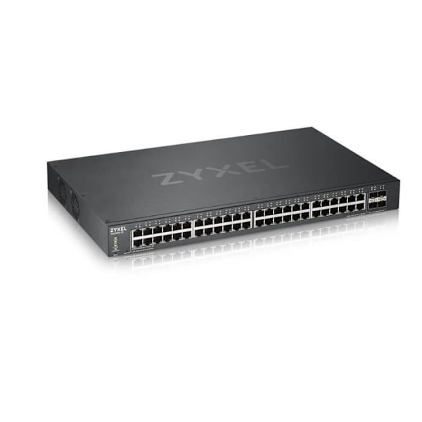 ZYXEL Ethernet-switch XGS1930-52 48 porte kan administreres - 2-lags understøttet - Modulær - parsnoet, fiberoptisk - Monterbar