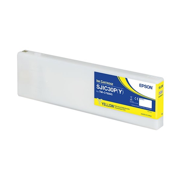 Tonerpatron - Epson - SJIC30P(Y) - 294.3 ml - Gul - Original