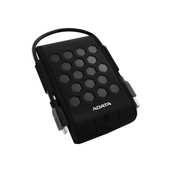 ADATA HD720 bærbar ekstern harddisk - 2 TB - USB 3.0 - sort - vand-, støv- og stødafvisende