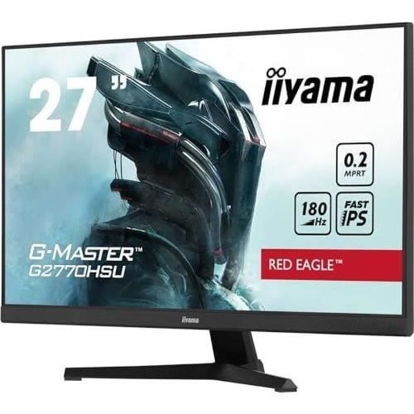 PC-skærm - IIYAMA - G2770HSU-B6 - 27" IPS FHD 1920 x 1080 - 0,2ms - 180Hz - HDMI DP - Sort