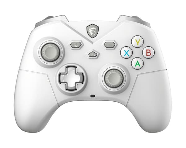 Spelkontroll - PC - FORCE GC300 - Trådlös - Vit - MSI Vit