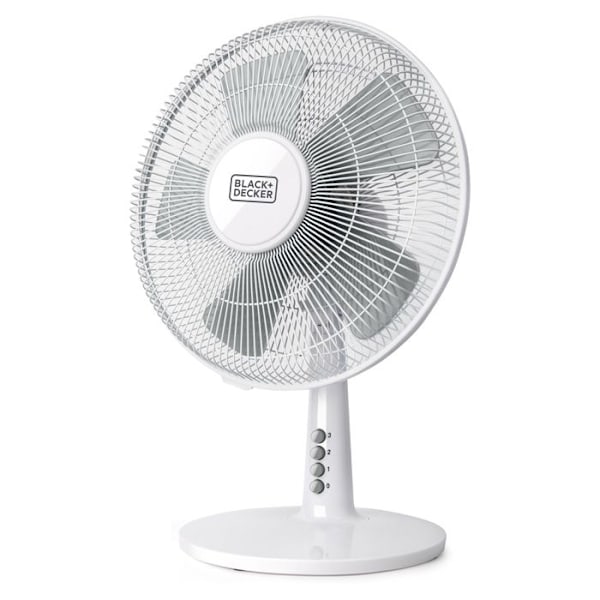 Gulvventilator - BLACK & DECKER - BXEFP40E - 3 hastigheder - automatisk oscillation - justerbar hældning