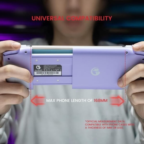 Manette de Jeu Mobile GameSir X2s Type-C Gen 2, Retrotyyli - Hall-vaikutteiset Joystickit ja Liipaisimet - Täydellinen Puhelimille