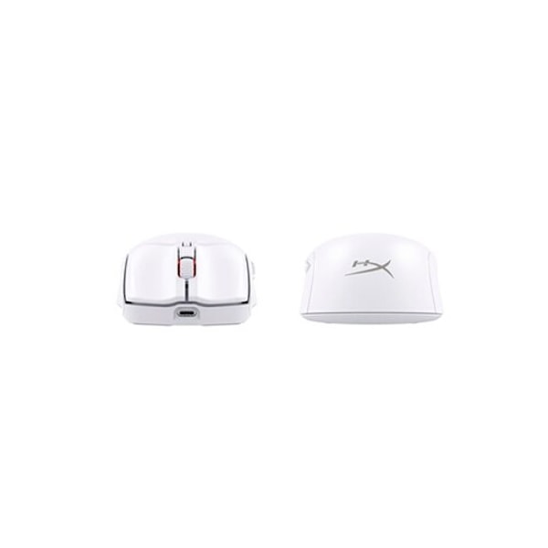 Trådløs mus - HyperX - Pulsefire Haste 2 - 26000 DPI - 6 knapper - RGB Hvid