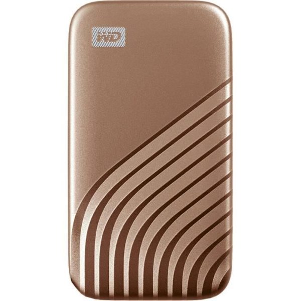WD - Ulkoinen SSD-asema - My Passport™ - 2 Tt - USB-C - Rose Gold