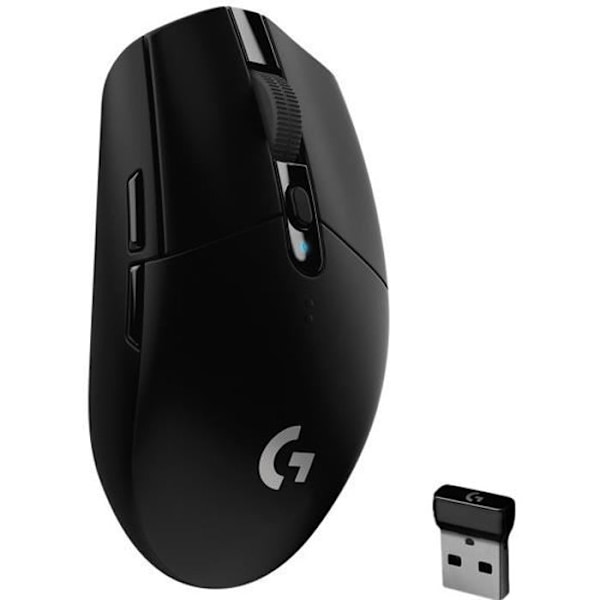 Gaming mus - Trådløs - Logitech G - G305 Lightspeed - Sort Sort