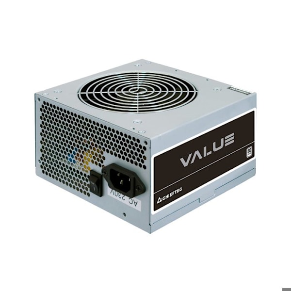 Chieftec APB-500B8 virtalähde 500 W ATX Silver - Virtalähdeyksiköt (500 W, 230 V, Hopea
