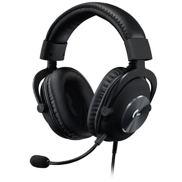 Gaming headset - Kablet - Logitech G - Pro X - Med mikrofon - Sort