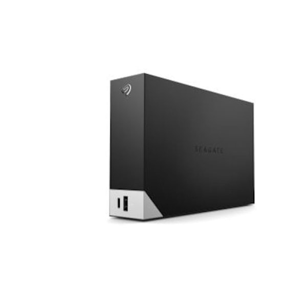 Ekstern harddisk - Seagate - One Touch - 16 To - USB 3.2 - Sort - Med Rescue Data